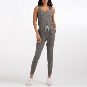 Vuori Lux Jumpsuit Size Medium Grey Like New